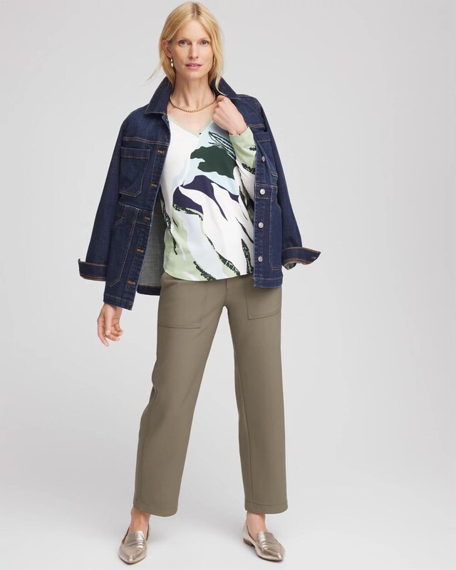 Sea-Print Touch of Cool Layering Tee - image 2